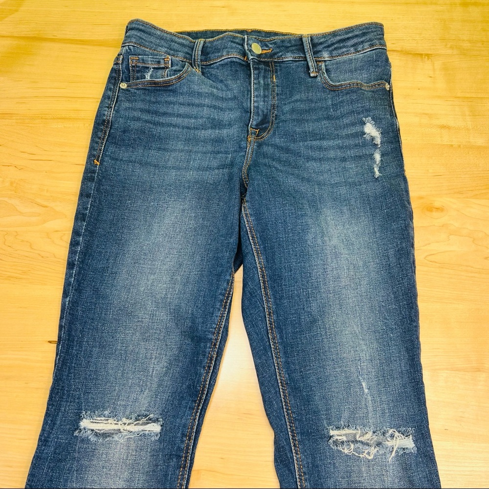 Old Navy rockstar super skinny stretchy jeans size 6